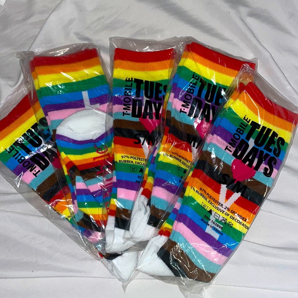 T-Mobile Pride Month Socks